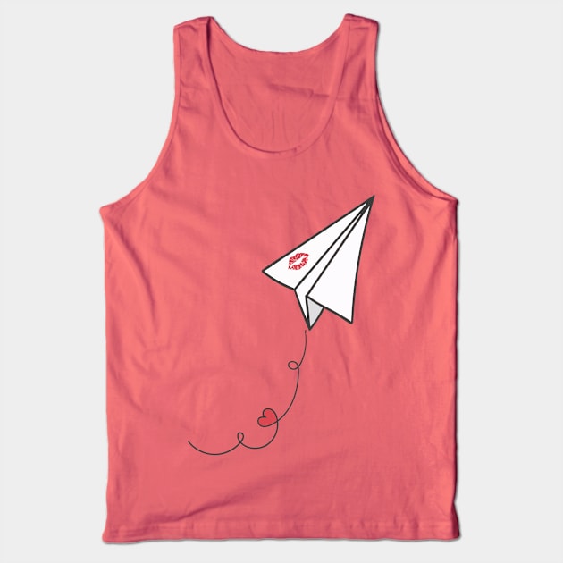 Paper Love Tank Top by magicmirror